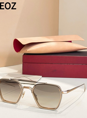 COMMODORE多边形金属框飞行员式墨镜防晒太阳眼镜男女潮款