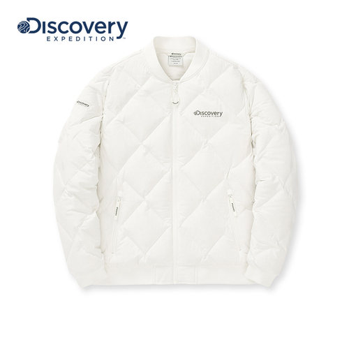 Discovery探索90鹅绒羽绒服棒球领防泼水轻薄防寒保暖外套男女冬 - 图3