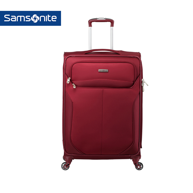 Samsonite/新秀麗拉桿箱男女萬向輪35B登機箱旅行箱行李箱專櫃款
