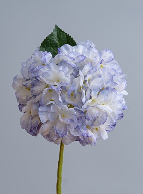 素雅仿真布料绣球假花餐桌