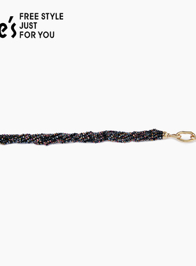 shes茜子耀我宣言手工编织工艺水晶本命年红手绳手链轻奢小众手串