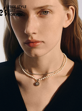 she’s珍珠项链轻奢时尚