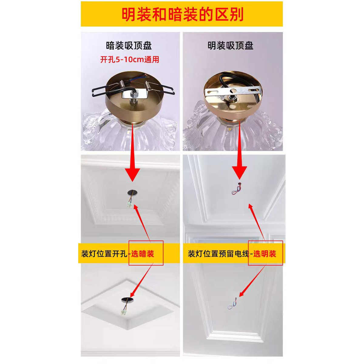 复古中古风花瓣玻璃吸顶灯玄关过道灯走廊光影氛围灯阳台灯小夜灯,淘宝优惠券,粉丝福利购,淘宝优惠卷