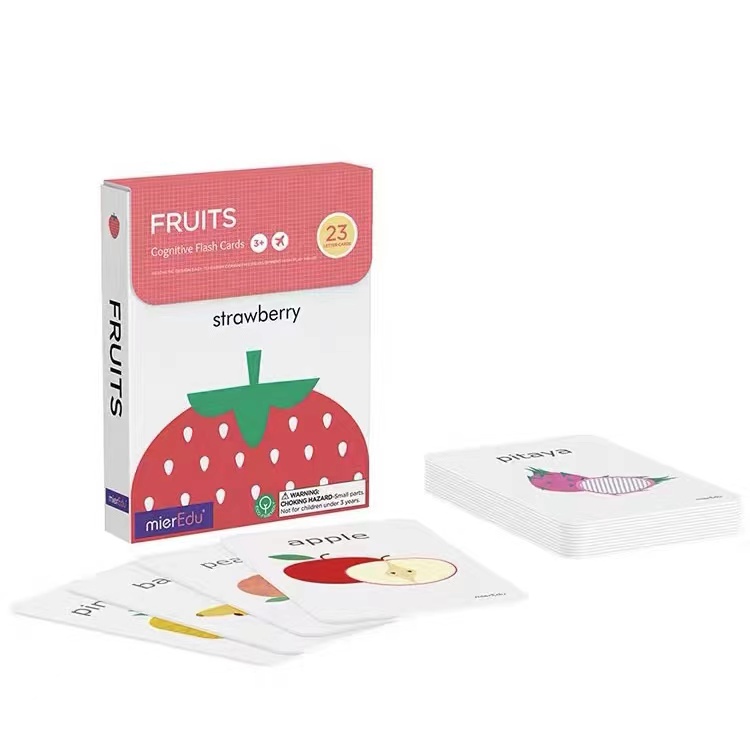 mierEdu澳米优宝宝认知卡片婴儿黑白视觉激发卡彩色早教卡追视卡 - 图3