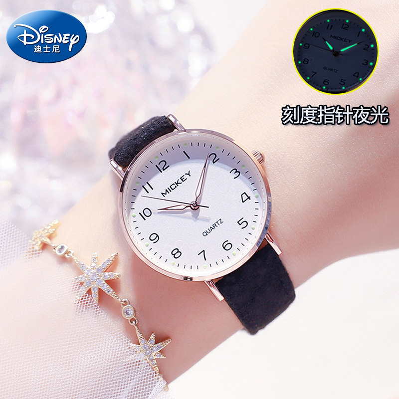 迪士尼2021年新款防水机械女士 尚渝手表国产腕表