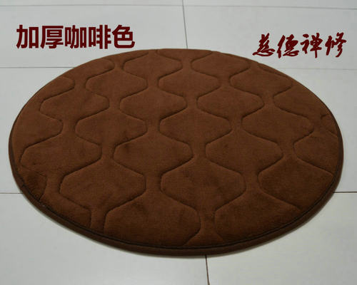家庭打坐垫禅修垫拜垫蒲团垫子小忏拜垫加厚圆形便携款 - 图1