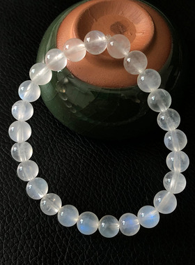 天然手链斯里兰卡蓝光奶油体