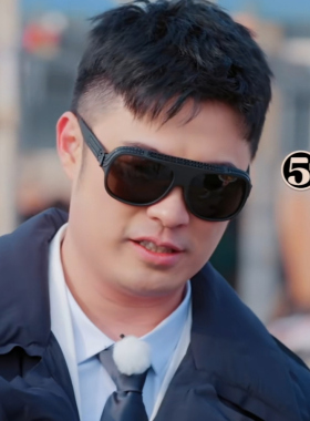 五哈哈哈哈哈5陈赫同款太阳眼镜男女ins复古欧美气质百搭墨镜