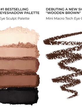 NATASHA DENONA Mini Eye Sculpt 迷你眼影盘4g+眼线笔0.7g