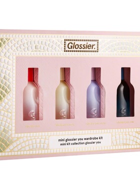 海淘 限定Glossier You Perfume Wardrobe迷你香水套装4x5ml