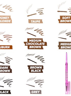 部现 Kosas Brow Pop Eyebrow Pencil 双头砍刀三角形眉笔 0.08g