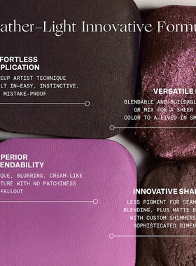 海淘 新款VIOLETTE_FR PLUME EYESHADOW Feather眼影2.4g
