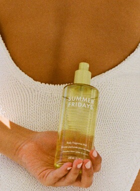 海淘 新款Summer Fridays身体头发两用香氛喷雾90/240ml