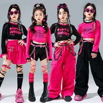 New Years Day children dopamine womens group acting out girl street dance little jazz dance costumes walk show Fried Street Suit Tide