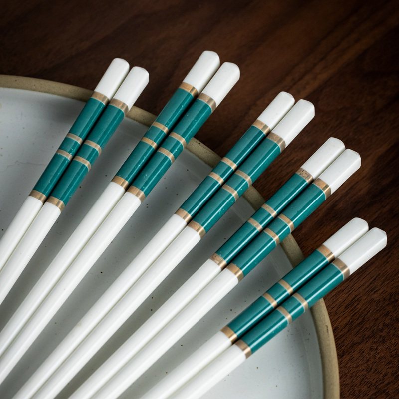 特别高级的筷子家用陶瓷耐高温不发霉个人专用精致筷子可进消毒柜,淘宝优惠券,粉丝福利购,淘宝优惠卷