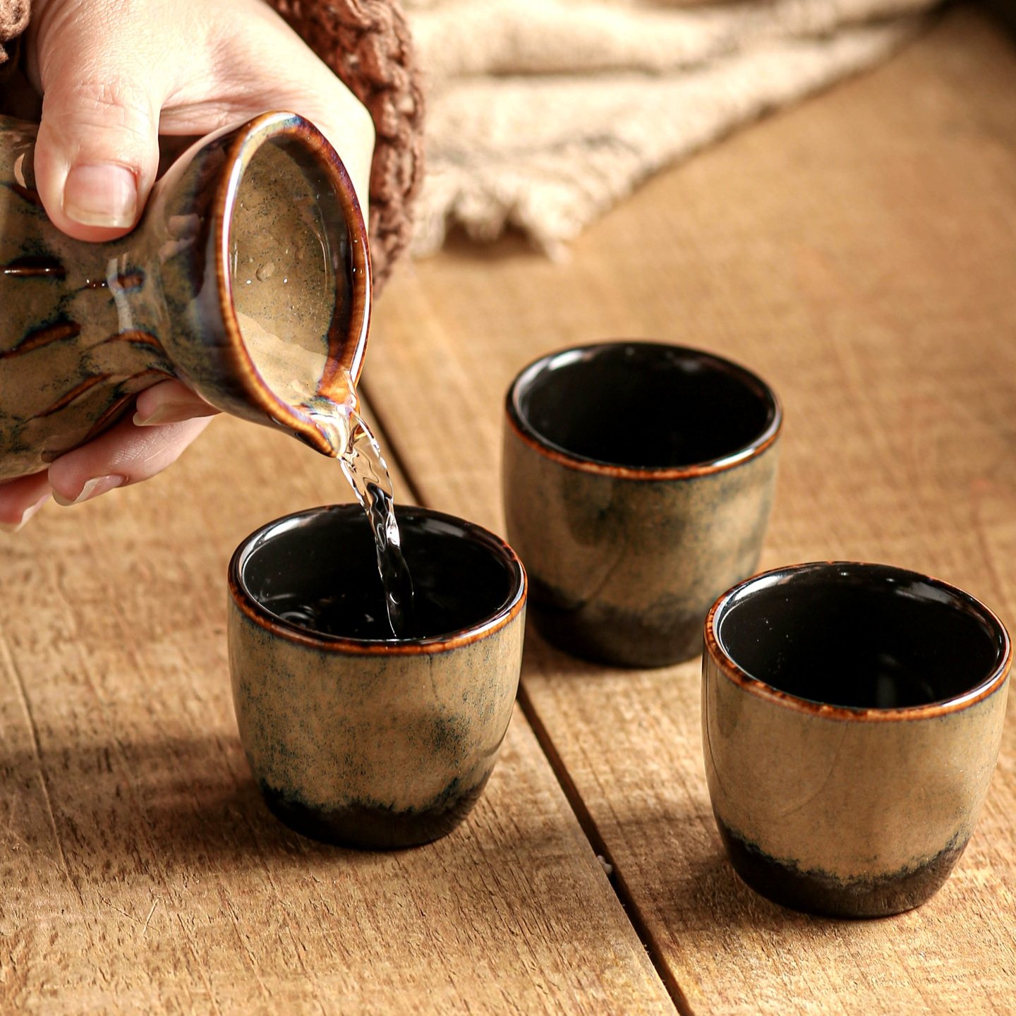 喝酒专用杯酒杯2025新款一人饮酒具陶瓷杯家用漂亮杯子日式清酒杯,淘宝优惠券,粉丝福利购,淘宝优惠卷