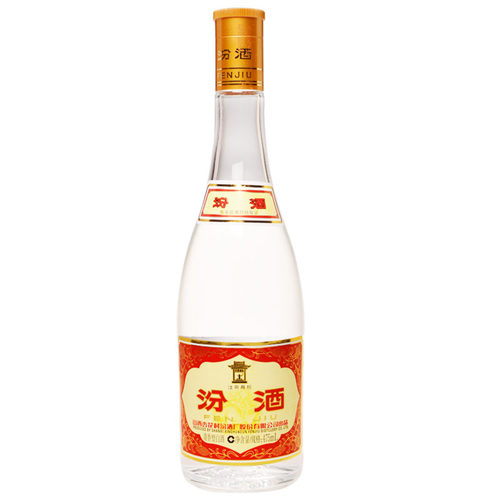 山西杏花村汾酒 玻汾53度黄盖汾酒475mL*6瓶 清香型国产高度白酒 - 图1