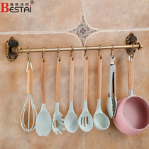 Kitchen Supplies Hardware Pendant Space Aluminum Shelving Soup Spoon Pan Shovel Rack Wall Hook Antique Free