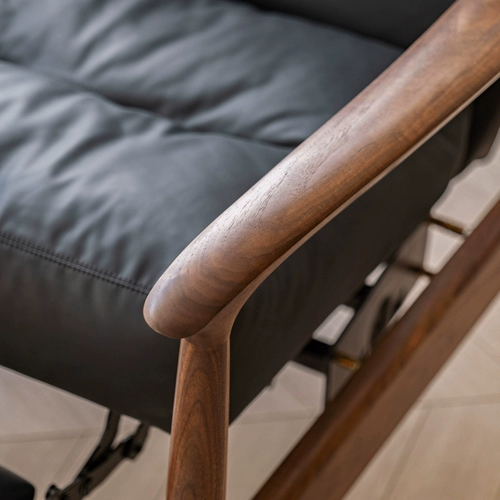 Функция детской мебели диван стул черный ореховый орех северная гостиная ленивая ложь может регулировать одиночное кресло