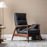 Функция детской мебели диван стул черный ореховый орех северная гостиная ленивая ложь может регулировать одиночное кресло