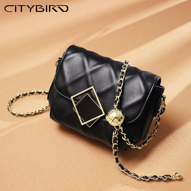 高级秋季2021新款时尚百搭斜挎包 都市鸟女士包袋