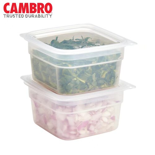 美国CAMBRO食品保鲜盒冰箱专用密封厨房收纳带盖商用冷藏冻分装盒 - 图1