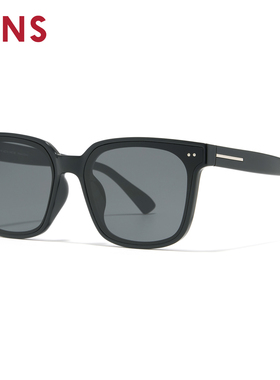 JINS时尚大方框彩色太阳镜墨镜