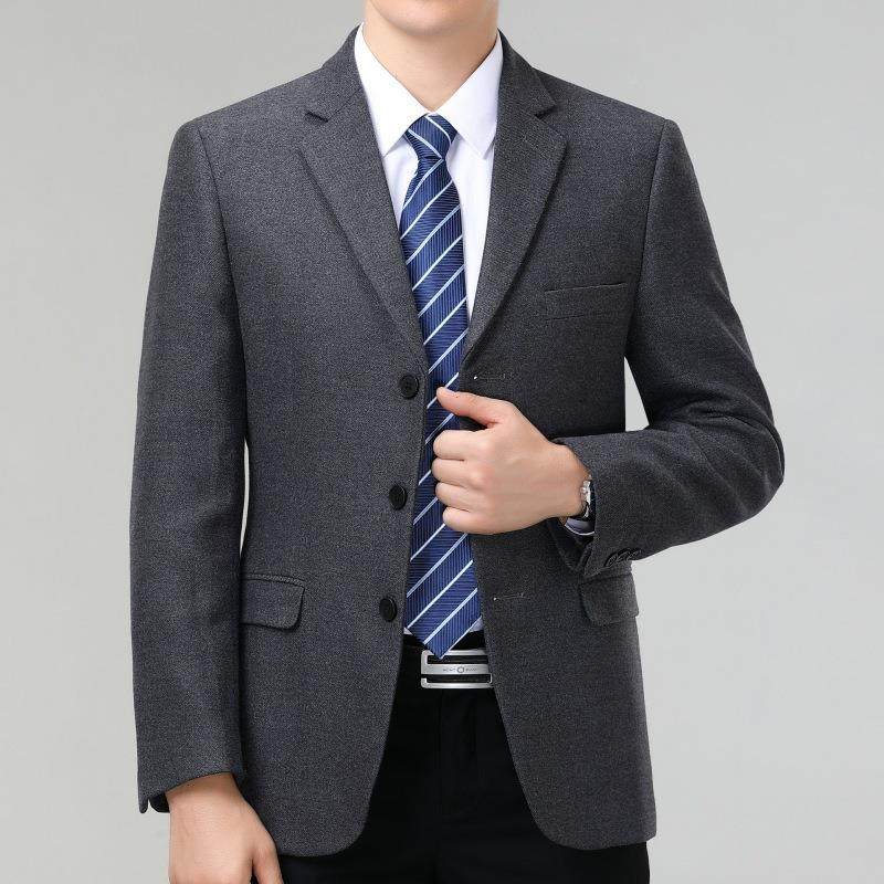 秋冬男士羊毛西服务休闲商装男装上西衣大码中年爸爸高2809档便西,淘宝优惠券,粉丝福利购,淘宝优惠卷