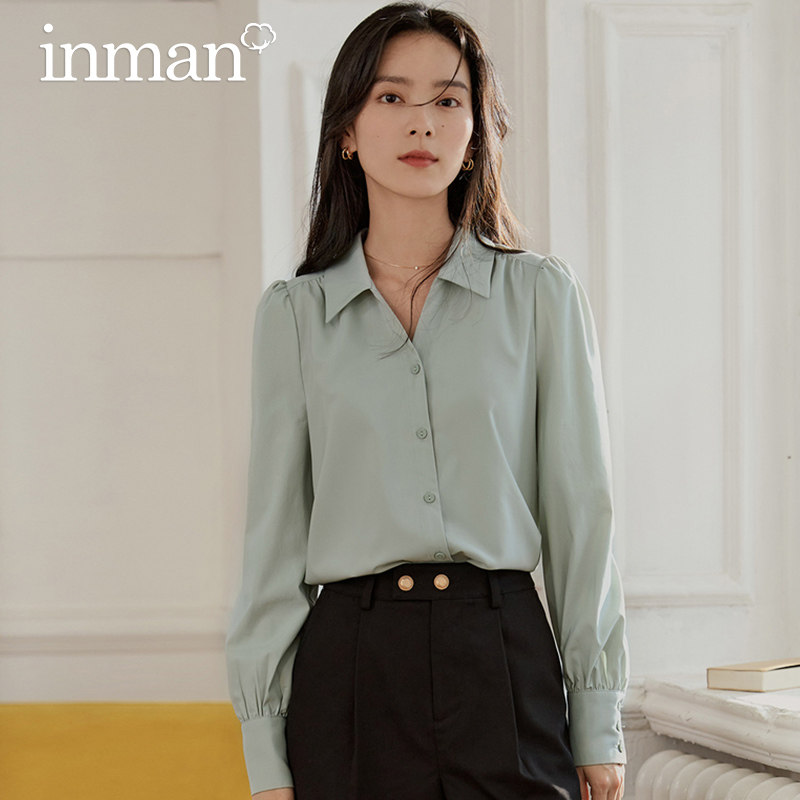  茵曼筱茵衬衫