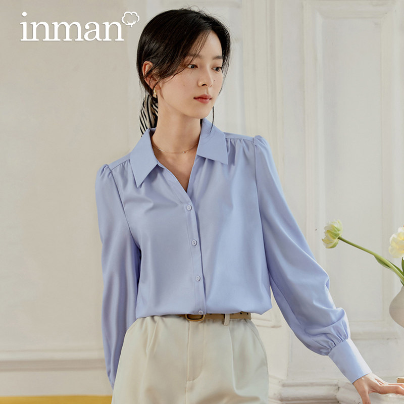  茵曼筱茵衬衫