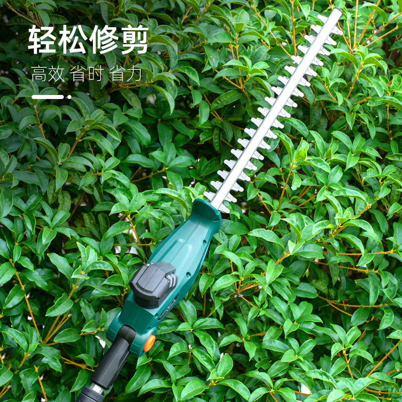 电动高枝修剪树枝剪刀家用神器园林工具园艺充电式高空伸缩绿篱机_虎窝淘