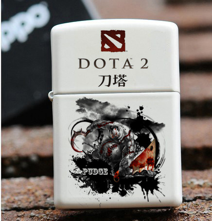 Dota刀塔打火机煤油yyf打火机生日礼物手办影魔实物DOTA2周边-图2