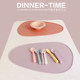 Orange Keer silicone placemat waterproof