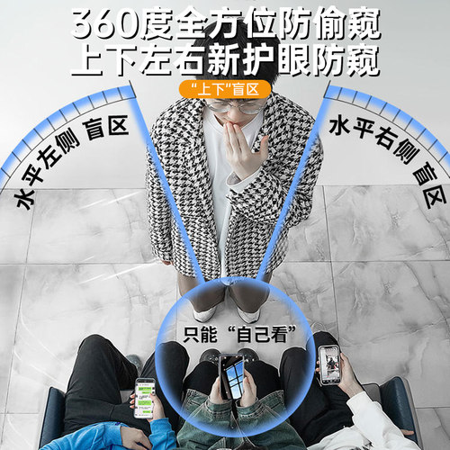 X-Race【新360°防窥】适用opporeno12钢化膜新款reno12pro手机膜reno11防窥膜10pro全屏覆盖贴膜8/7水凝贴膜 - 图0