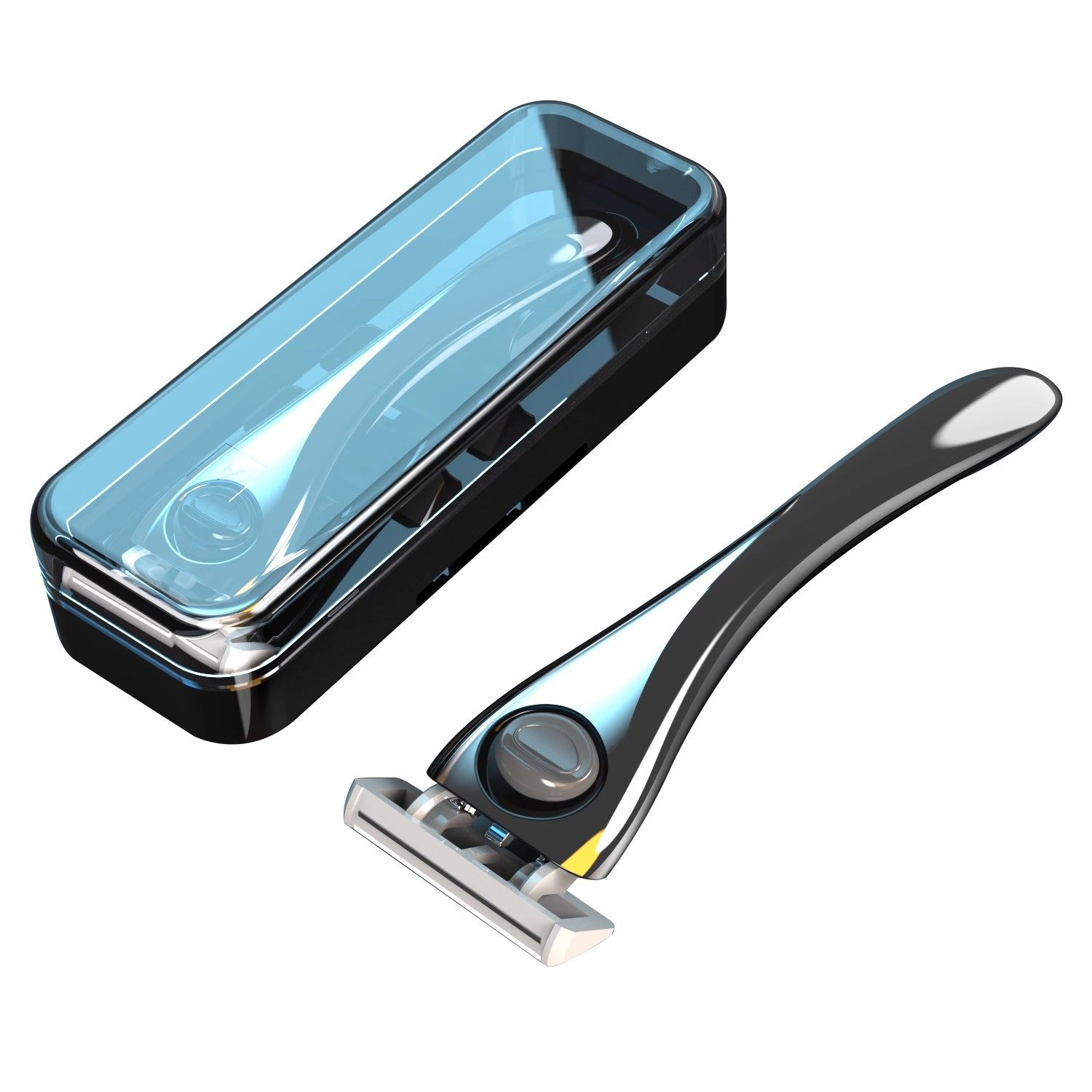 德国进口6层手动剃须刀刮胡子胡须刀片式剃胡子阿帕奇送男朋友