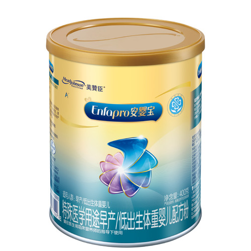 美赞臣安婴宝1段0-12月早产婴儿低体重特殊配方牛奶粉 400g*1罐 - 图3