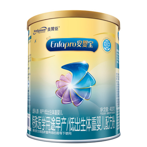 美赞臣安婴宝1段0-12月早产婴儿低体重特殊配方牛奶粉 400g*1罐 - 图2