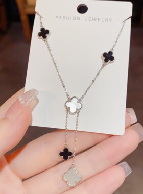 珍珠项链项圈锁骨链女颈链简约