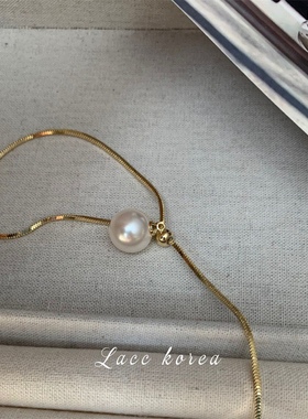 珍珠颈链毛衣链女配饰