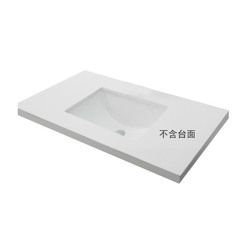 TOTO台下盆LW1535/1536B嵌入式洗脸洗手盆20寸22寸方形家用盆(07) - 图3