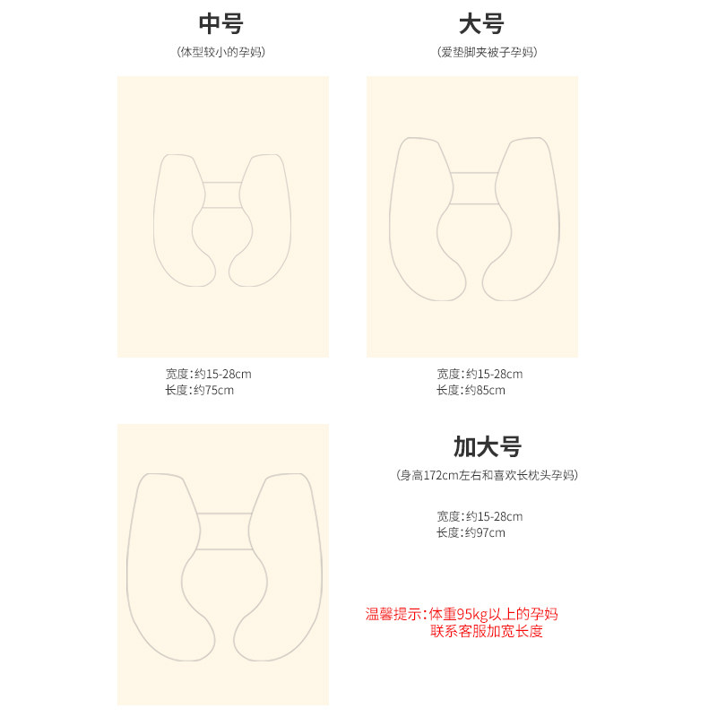 多米贝贝护腰侧睡枕托腹抱孕妇枕头 多米贝贝护腰枕