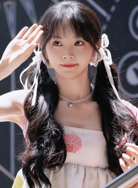 田曦薇同款爱心项链高级感