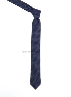 美式风复古棉麻手工领带