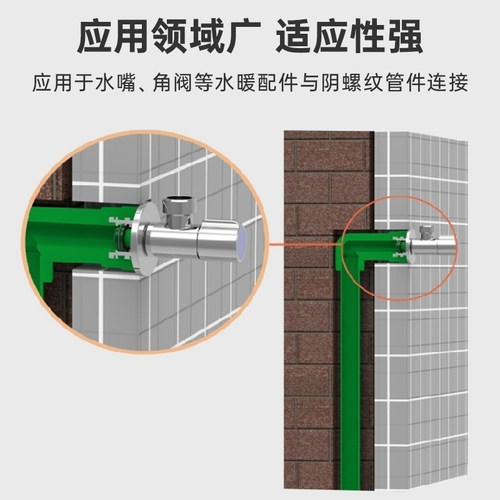 伟星免生料带垫片PPR内牙密封环三角阀水龙头密封配件止水垫圈4分 - 图1