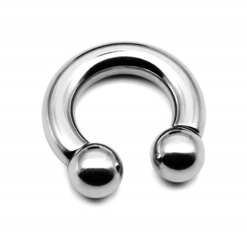 100%钛钢马蹄环 万能环Titanium Captive Rings - 图1