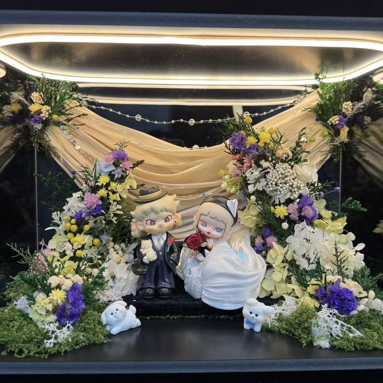 POPMART泡泡玛特心愿指尖浪漫二代场景手办七夕礼物求婚戒指情人 - 图2