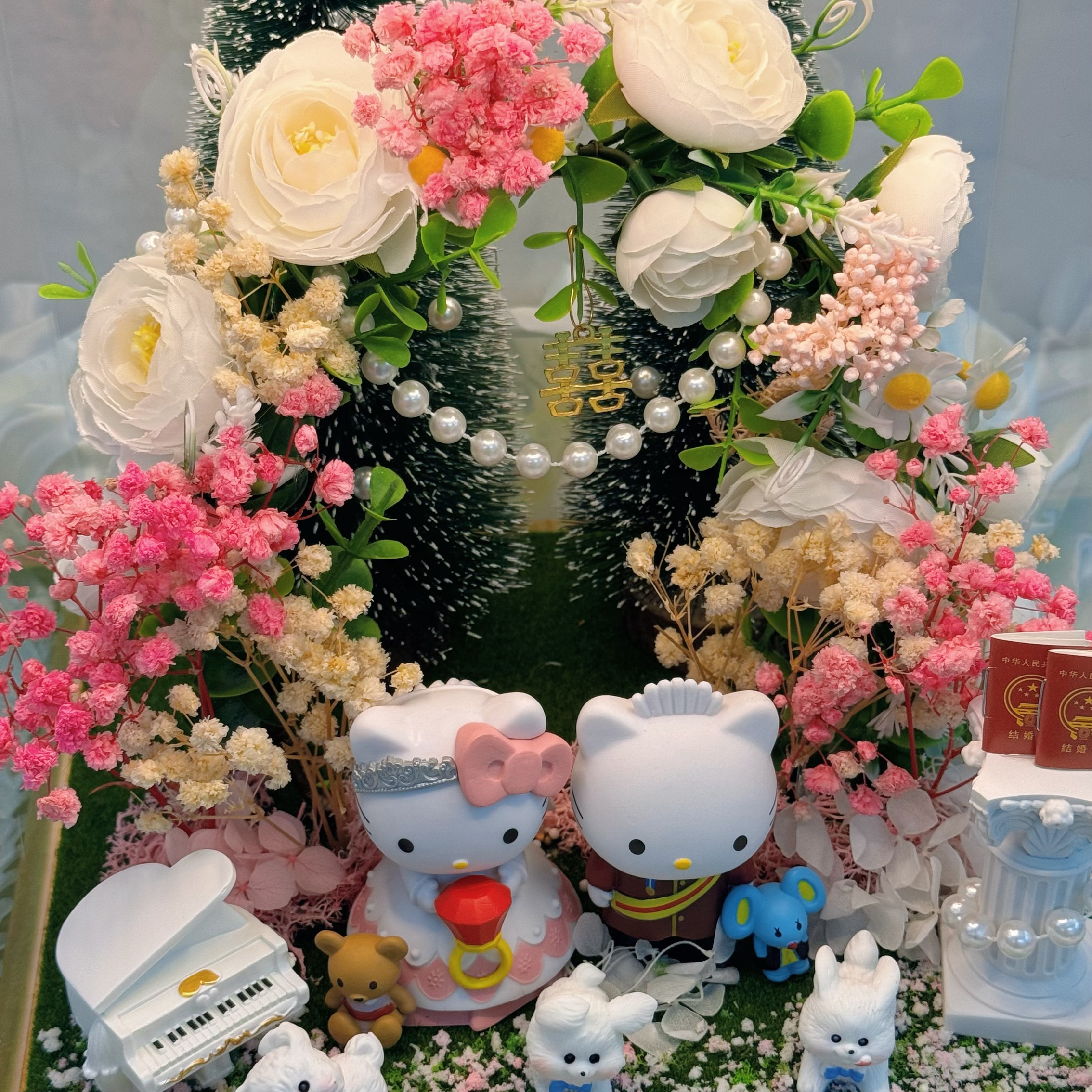 POPMART泡泡玛特心愿指尖浪漫二代场景手办七夕礼物求婚戒指情人 - 图3