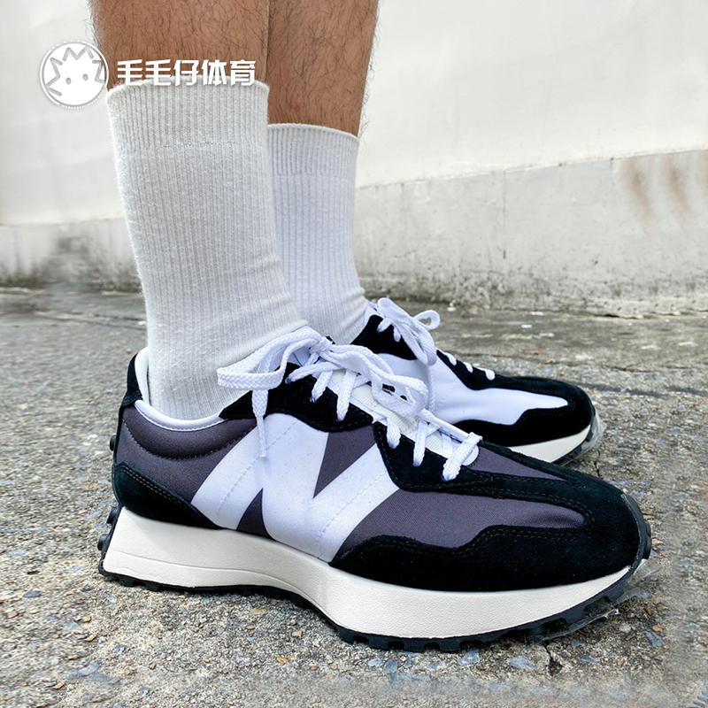 New Balance 经典NB327系列 复古男休闲跑步鞋老爹鞋 MS327LAB - 图1