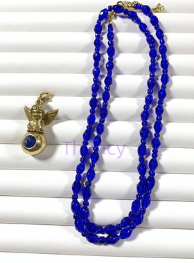 PILGRIM立体质感天使琉璃项链