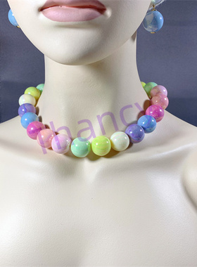 LULUS打标糖果色渐变套装